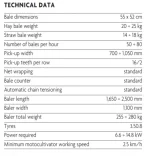 Embaladora para Motocultor BCS - MOUNTAINPRESS MP550 CAEB - Imagen 3