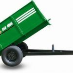 CARRETA AGRÍCOLA CAB 5000 DE VOLTEO MANUAL. 4 TON