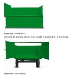 CARRETA AGRÍCOLA CAB 5000 DE VOLTEO MANUAL. 4 TON - Imagen 5