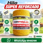Polywire - Hilo electroplástico reforzado 12 alambres Rollo 250 metros.