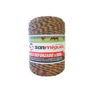 Hilo Electroplástico REFORZADO de 9 alambres  Rollo 500 metros