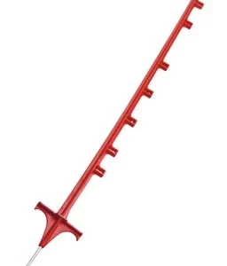 Varilla plástica – Roja- Pisada con punta metálica - 860mm - 880 0001-785 - SA029