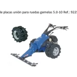 Pareja de placas unión para ruedas gemelas 5.0-10 - Cod.: 92257794