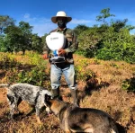 Sembradora / Voleadora manual 12Kg. Marca ORSESA - GS-10. - Imagen 2