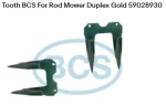 DIENTE DUPLEX GOLD Diente para segadora BCS Duplex - 59028930