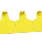 Caravana universal (Arete) Medianos Amarillos - Caranext Argentina