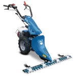 Motosegadora BCS 615 L Max, con motor gasolina Honda GX-200V-AV, con ruedas 4.00-8, sin aperos.