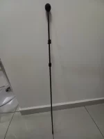 Poste / varilla de fibra de vidrio con aisladores ajustables para alambre y cinta - Altura total 110 cm. - Imagen 7