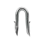 Grapas -Clavo tipo U con puas - Galvanizado - Medida 40mm x 4mm - Caja de 20kgs