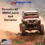 Llanta WN02 Wanda - Pisada extrema para vehículo 4x4. - Imagen 4