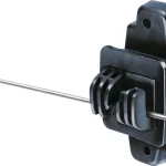 Aislador W de garra para poste de madera. Speedrite. (25 paquete de unidades)