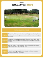 Malla eléctrica para gallinas.  Alto: 150 cm. Largo 50 m. - Imagen 4